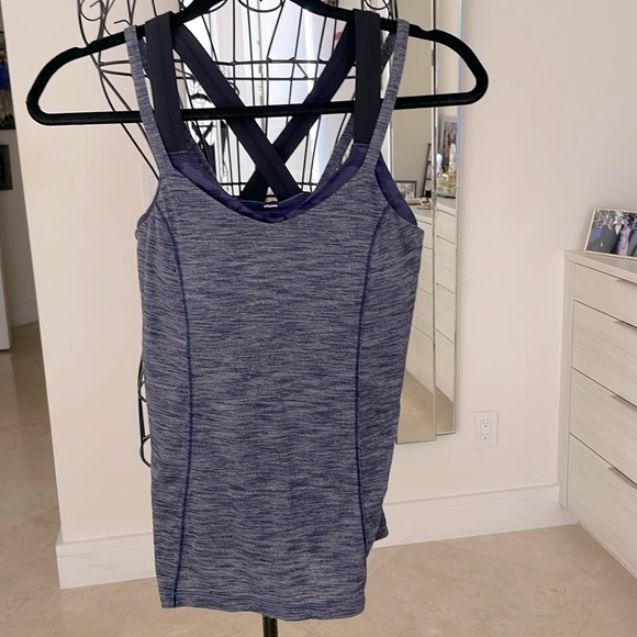 LULULEMON 4 STRAPS BRA TANK - Picture 1 of 6